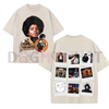 Michael Jackson Vintage Collage Washed T-Shirt by Dog Mom Hat