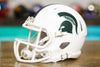 Michigan State Spartans Riddell Speed Mini Helmet - Matte White