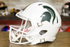 Michigan State Spartans Riddell Speed Display Helmet - Gloss White