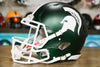 Michigan State Spartans Riddell Speed Authentic Helmet - Satin Green