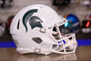 Michigan State Spartans Riddell Speed Authentic Helmet - Gloss White