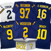 Autographed/Signed University of Michigan College Football Jersey Mystery Box with PSA JSA or Beckett COA by Hall of Fame Sports Memorabilia