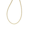 Micro Gold Cuban Link Chain | 3.5mm | Stainless Steel