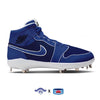 "Midnight Navy" Jordan 1 Retro Cleats