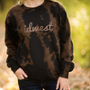 Midwest Tie Dye Crewneck by Section 21 Apparel Co.