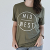 Midwest Circle Graphic Tee by Section 21 Apparel Co.