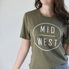 Midwest Circle Graphic Tee by Section 21 Apparel Co.