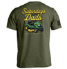 Saturdays Are For The Dads Mower by Shield Republic