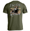 Don't Stop Retrievin' Chocolate Lab by Shield Republic