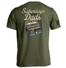 Saturdays Are For The Dads Tackle Box by Shield Republic