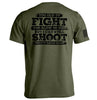 Too Old To Fight But I Can Still Shoot Pretty Damn Good by Shield Republic