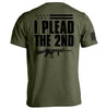 I Plead The 2nd (Back Print) by Shield Republic