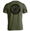 Never Retreat Never Surrender Skulls by Shield Republic