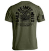 Dads Against Weed Black by Shield Republic