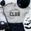 Bad moms club embroidered color blast tshirt by Madness & Mayhem LLC
