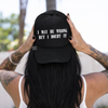 I may be wrong embroidered Trucker Hat by Madness & Mayhem LLC