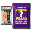 Minnesota Vikings PSA 10 Graded Rookie Card Mystery Pack