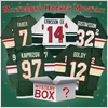 Autographed/Signed Minnesota Hockey Jersey Mystery Box with PSA JSA or Beckett COA