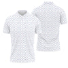 Stick Figure S-e-x Ed Polo Shirt – Funny Golf Polo for Men, Father's Day Gift, Breathable Athletic Menswear