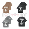 Modelo UFO Cowboy Graphic Tee by Dog Mom Hat