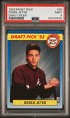 Graded 1992 Front Row Derek Jeter #55 Draft Picks Rookie RC Baseball Card PSA 9 Mint