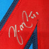 Framed Autographed/Signed Yadier Molina 35x39 St. Louis Blue Baseball Jersey Beckett BAS COA