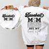Baseball Mom Sweatshirt by EnjoyMyDesign LLC