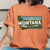 Montana State Vintage Shirt by EnjoyMyDesign LLC