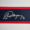 Framed Autographed/Signed Alex Morgan 35x39 White Soccer Team USA World Cup Jersey JSA COA