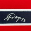 Framed Autographed/Signed Alex Morgan 35x39 Red Soccer Team USA World Cup Jersey JSA COA by Hall of Fame Sports Memorabilia