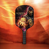 Mortal Kombat - Scorpion - Pickleball Paddle by The Mad Pickler