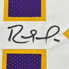 Framed Autographed/Signed Randy Moss 35x39 Straight Cash Homie Minnesota Purple Football Jersey JSA COA