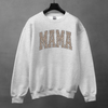 Leopard MAMA Crewneck Sweatshirt by Hey Jude Graphic Tees