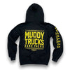 Muddy Trucks Zero Fucks Hoodie by Luckless Outfitters