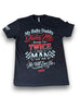 My Baby Daddy Hates Me Because I'm Twice The Man He'll Ever Be Tee by Luckless Outfitters