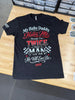 My Baby Daddy Hates Me Because I'm Twice The Man He'll Ever Be Tee by Luckless Outfitters