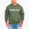 My Therapist Gave Up Sweatshirt - Funny Sarcastic Humor Crew Neck by Adorb Custom Tees