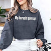 My Therapist Gave Up Sweatshirt - Funny Sarcastic Humor Crew Neck by Adorb Custom Tees