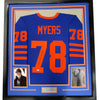 Framed Autographed/Signed Nick Castle Michael Myers 35x39 Halloween Blue Movie Jersey PSA/DNA COA