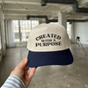 Created With a Purpose Trucker Hat | Christian Faith Baseball Cap by Hey Jude Graphic Tees