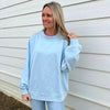 Nantucket Breeze Oversized French Terry Mockneck by Ivy + Cloth