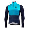 2024 Nalini ASFALTO Men's Winter Jacket (Blue/Turquoise) S-3XL by Triathlete Store