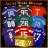 Active Stars Autographed/Signed Football Jersey Mystery Box with PSA JSA or Beckett COA
