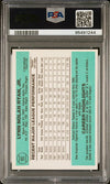 Graded 1984 Donruss Nolan Ryan #60 Baseball Card PSA 8 NM-MT