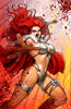 RED SONJA 2023 #3 UNKNOWN COMICS ZHUO | SZERDY EXCLUSIVE NYCC BLOODY VIRGIN VAR (10/25/2023) by Unknown Comic Books