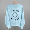 That's My Boy Baseball (Black} by Ivy + Cloth