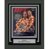 Framed Autographed/Signed Nate Nathan Diaz UFC MMA Ultimate Fighting 16x20 Photo Beckett BAS COA #4