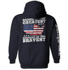 Raised In The Greatest Because Of The Bravest by Shield Republic