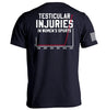 Testicular Injuries in Women's Sports by Shield Republic