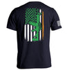AR15 Irish American Flag (Back Print) by Shield Republic